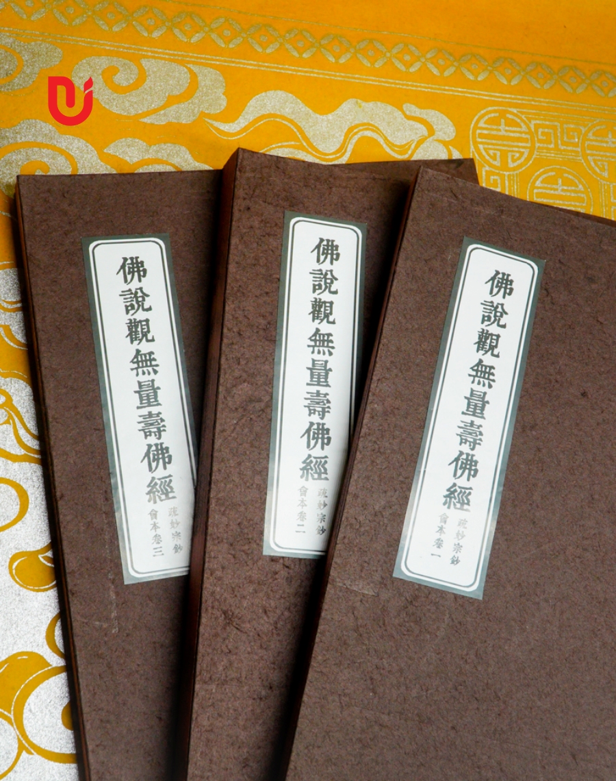 Phật Thuyết Quán Vô Lượng Thọ Phật Kinh Sớ Diệu Tông Sao hội bản (Bộ 3 tập) - Ảnh 4