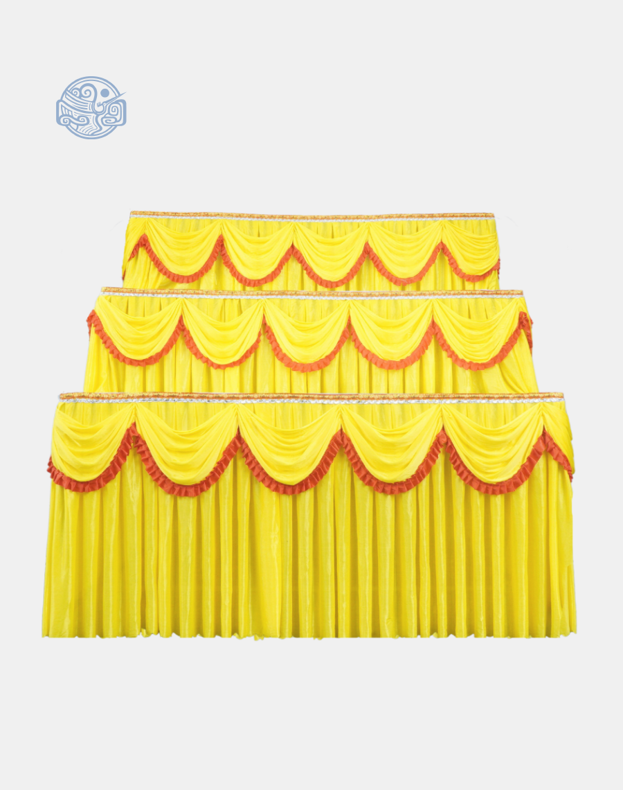 Bàn tam cấp kích thước 1m55 chất liệu inox