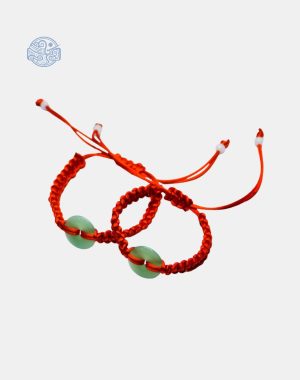 Vòng tay chỉ đỏ đồng điếu may mắn