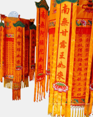 Lọng thêu Bát nhã tâm kinh