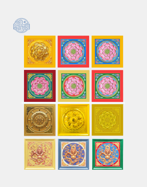 La phông ốp trần đúc hoạ tiết nổi