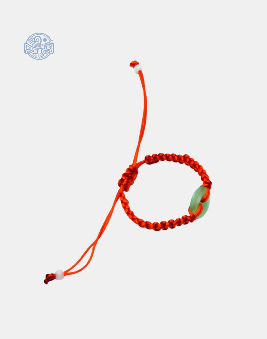 Vòng tay chỉ đỏ đồng điếu may mắn - Ảnh 2