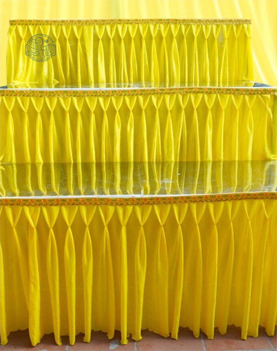 Rèm quây bàn tam cấp - Ảnh 3