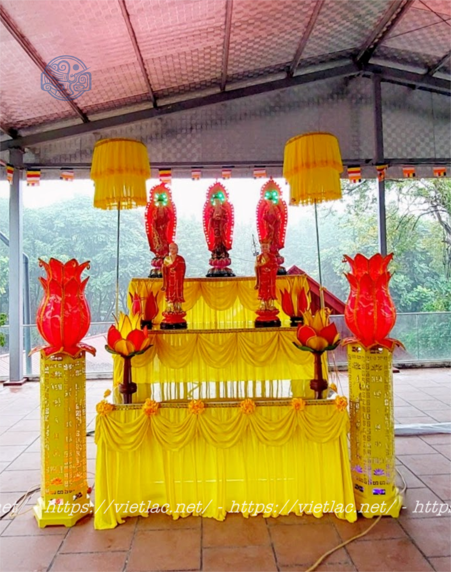 Bàn tam cấp kích thước 1m55 chất liệu inox - Ảnh 4