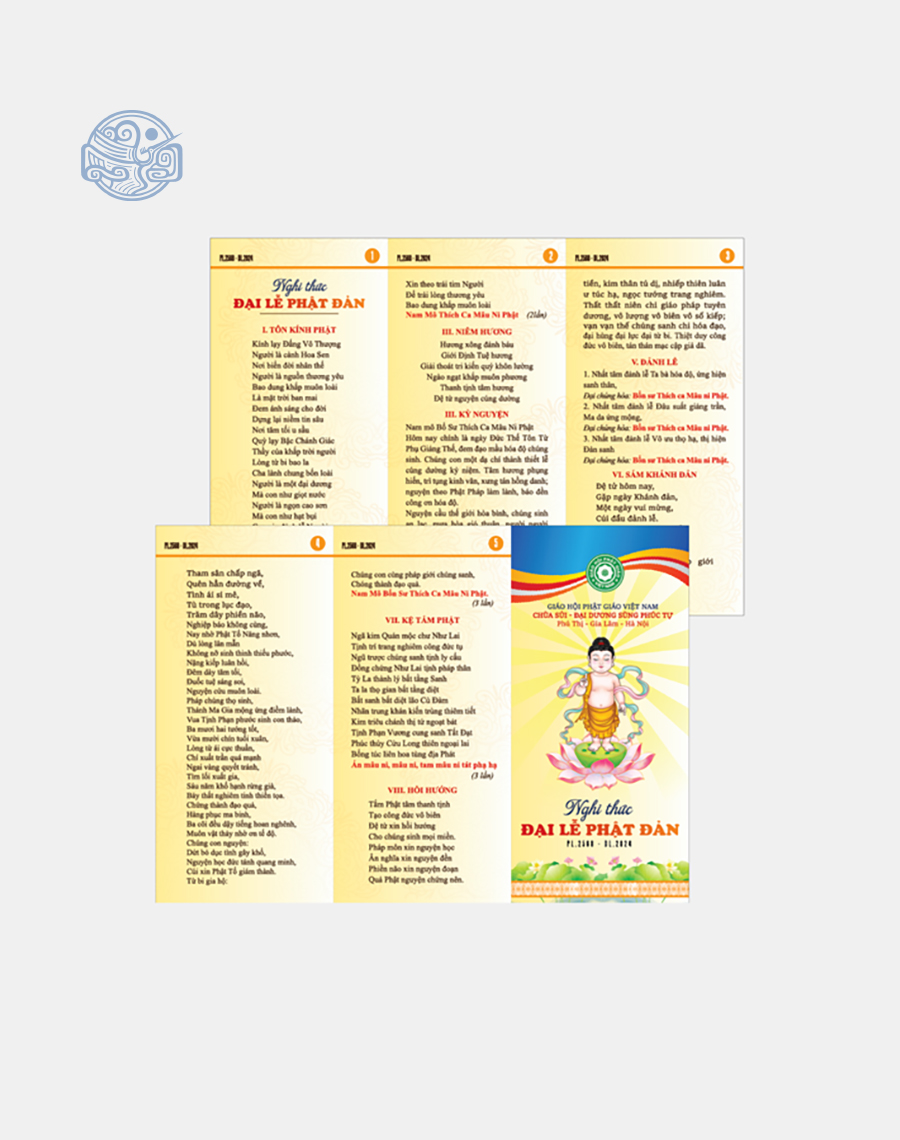 Tờ nghi thức mừng lễ Phật Đản - Ảnh 2