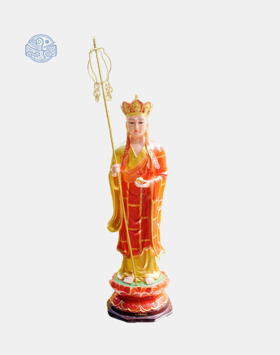 Tượng Địa Tạng Vương Bồ Tát Đứng bằng Composite