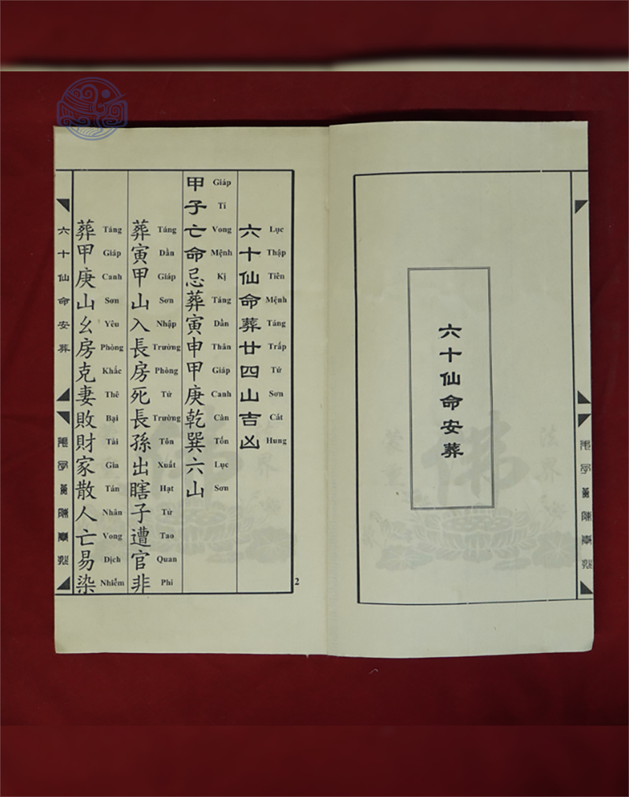 Sách Lục thập mệnh táng nhập tứ sơn cát hung song ngữ - Ảnh 2