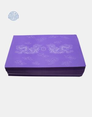 Giấy in sớ Việt Lạc rồng chầu RN 30x55cm 1000D65 nền tím