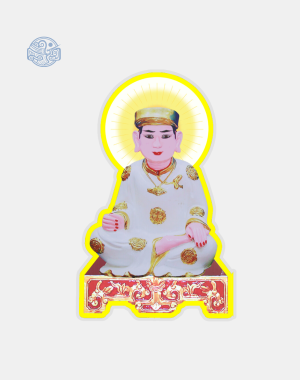 Tranh ông Hoàng Bơ ép plastic