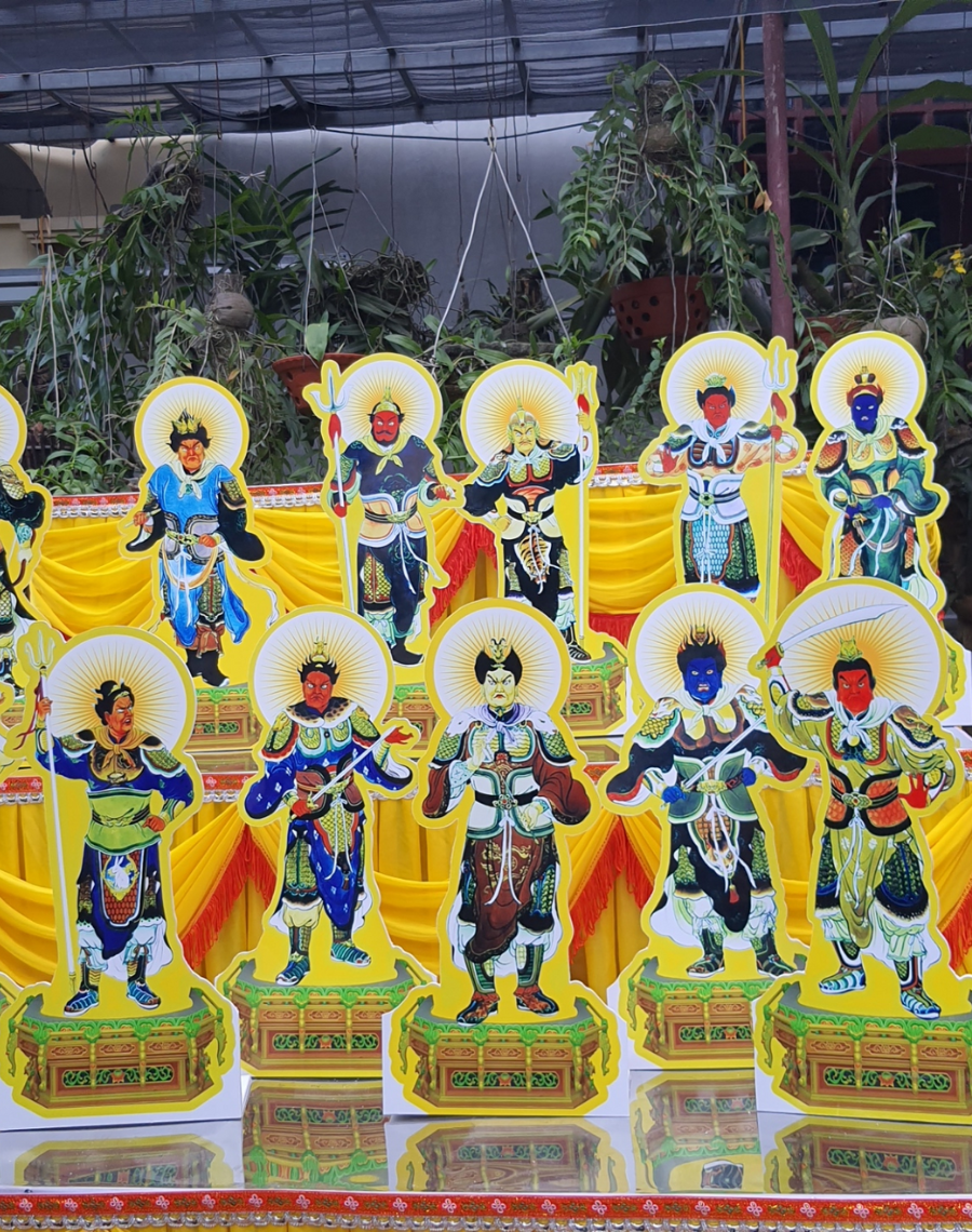 Tranh Bộ Thập Nhị Dược Xoa nhựa xốp - Ảnh 2