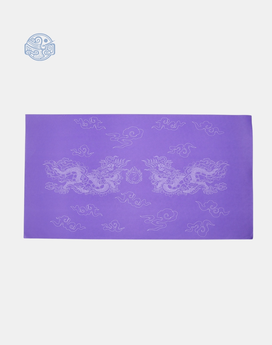 Giấy in sớ Việt Lạc rồng chầu RN 30x55cm 1000D65 nền tím - Ảnh 3