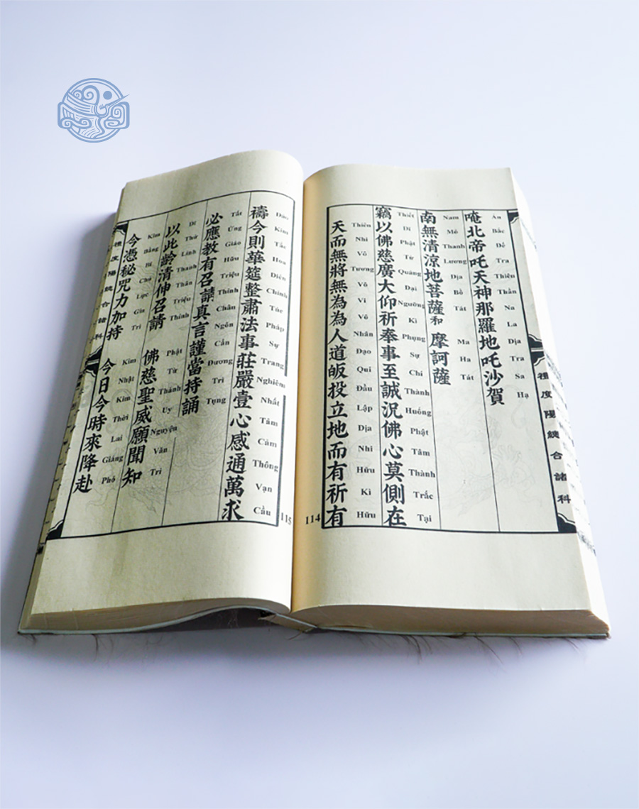Sách khao luyện phật thánh binh tướng sai văn song ngữ xuyến chỉ - Ảnh 9