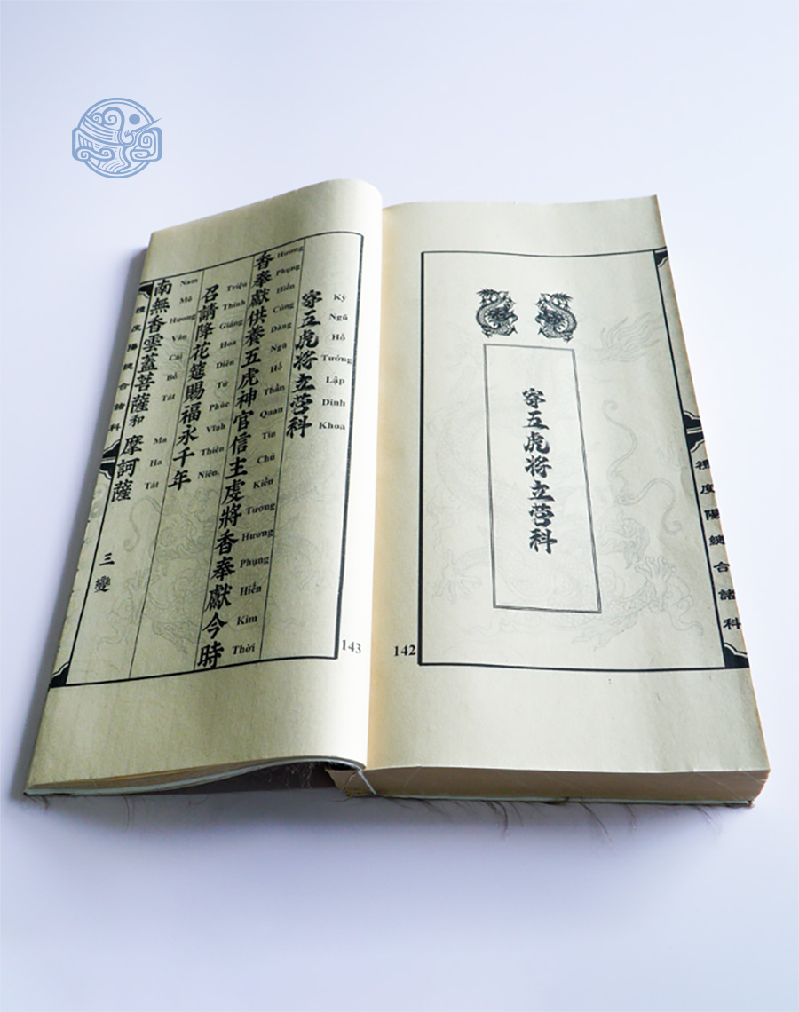 Sách khao luyện phật thánh binh tướng sai văn song ngữ xuyến chỉ - Ảnh 8