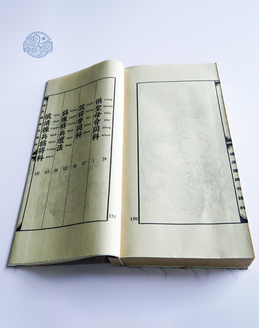 Sách khao luyện phật thánh binh tướng sai văn song ngữ xuyến chỉ - Ảnh 3