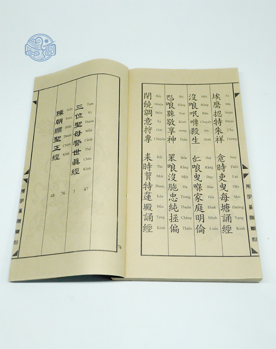 Sách Chính kinh diễn âm song ngữ tuyến chỉ - Ảnh 6