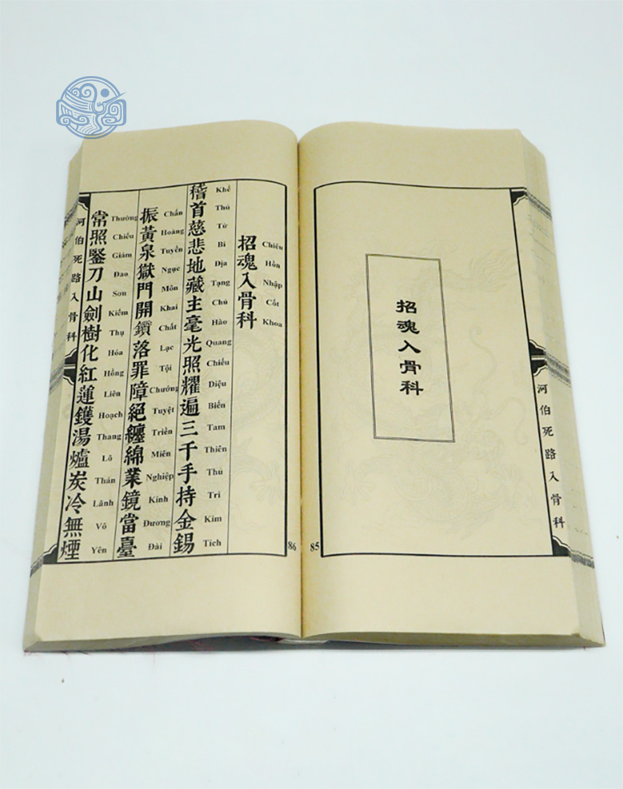 Sách Chiêu hồn vong nhân song ngữ tuyến chỉ - Ảnh 3