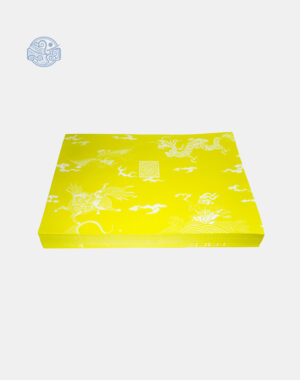 Giấy In Sớ Tứ Linh Bạch Sắc 500DL60 42x60cm nền vàng