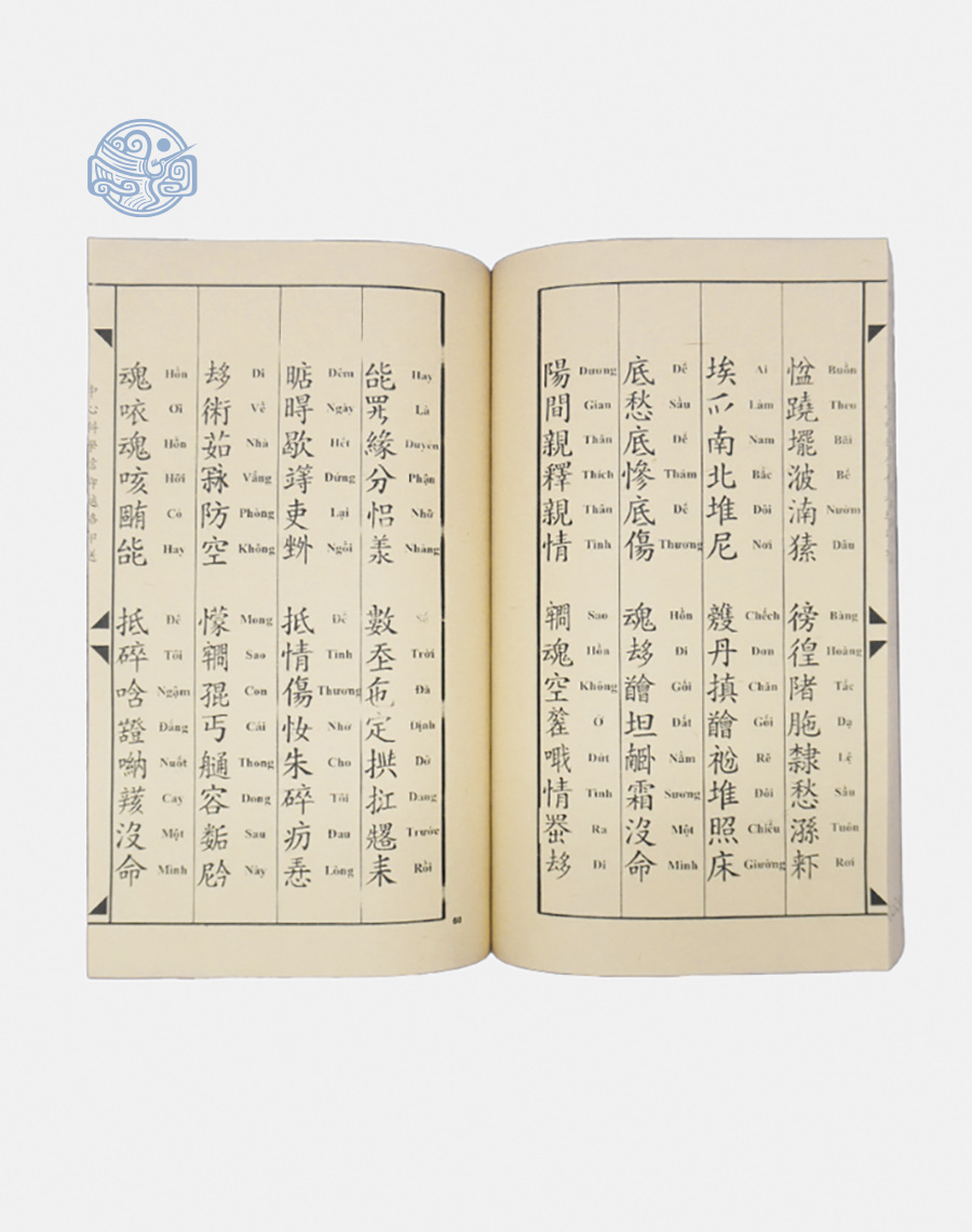 Sách Tổng các bài than nôm độ âm song ngữ xuyến chỉ - Ảnh 2