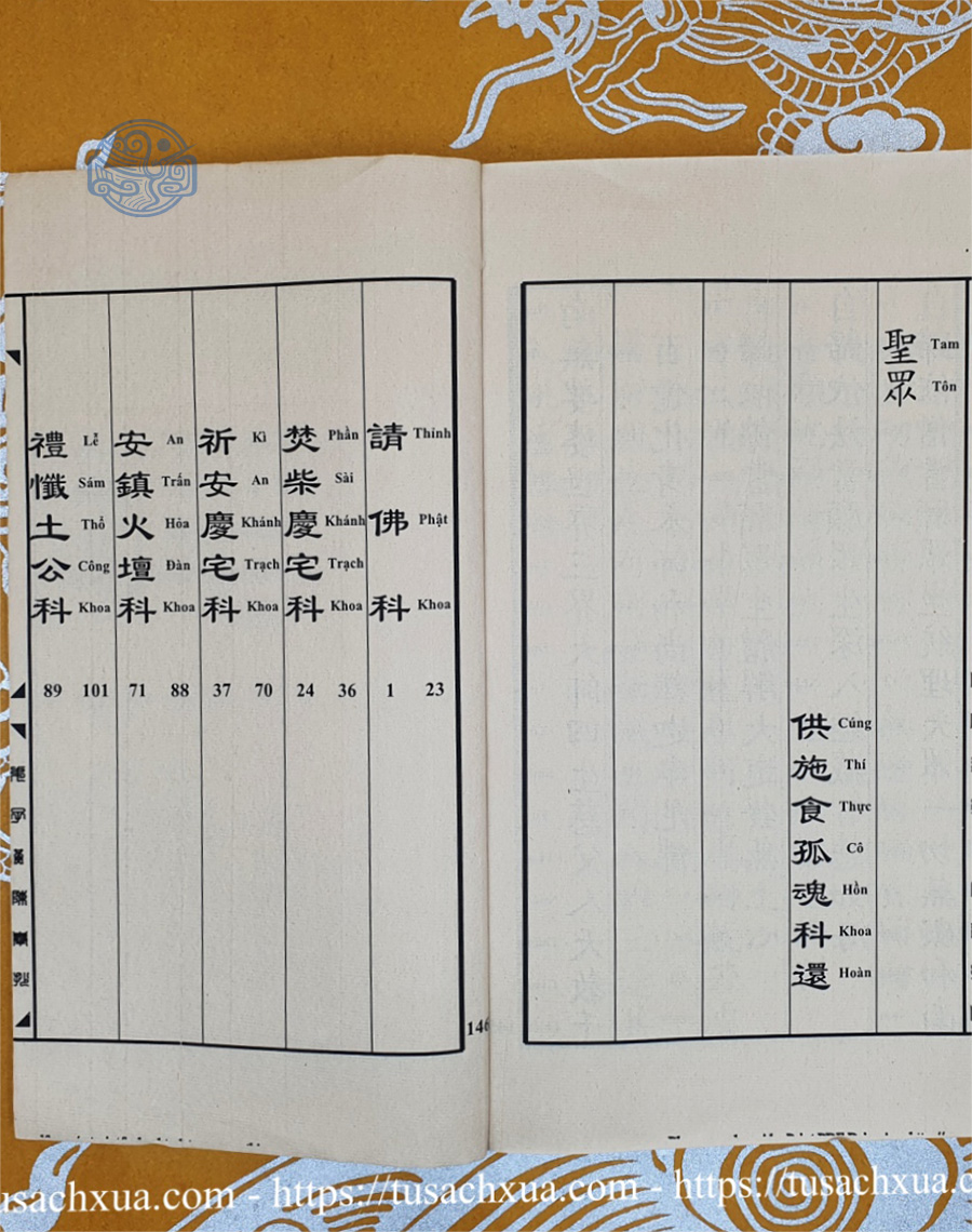 Sách cúng nhập trạch nhà mới song ngữ tuyến chỉ - Ảnh 2
