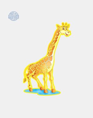 Tranh con vật trang trí vườn Lâm Tỳ Ni 1m nhựa xốp