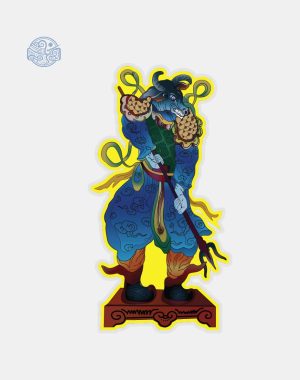 Tranh đầu trâu ép plastic