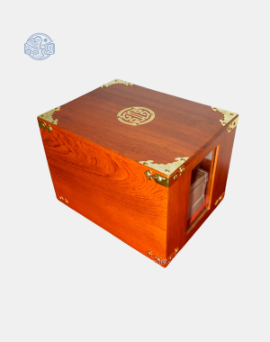 Hộp đựng sách 22x30cm gỗ gõ đỏ