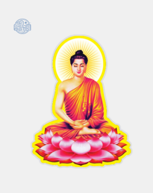 Tranh Phật Thích Ca Mâu Ni ép plastic