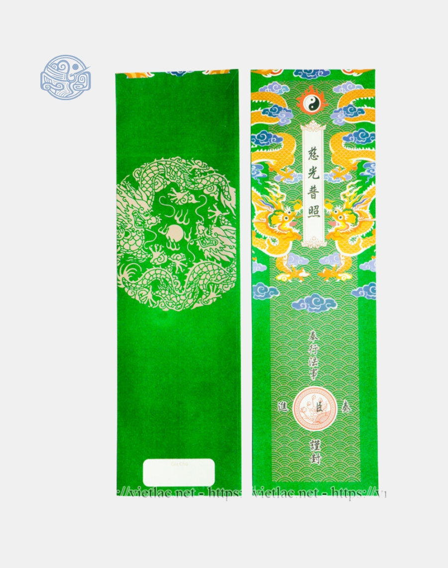 Vỏ sớ LVKH trung phẩm 500DL70 9x31 cm xanh lục - Ảnh 2