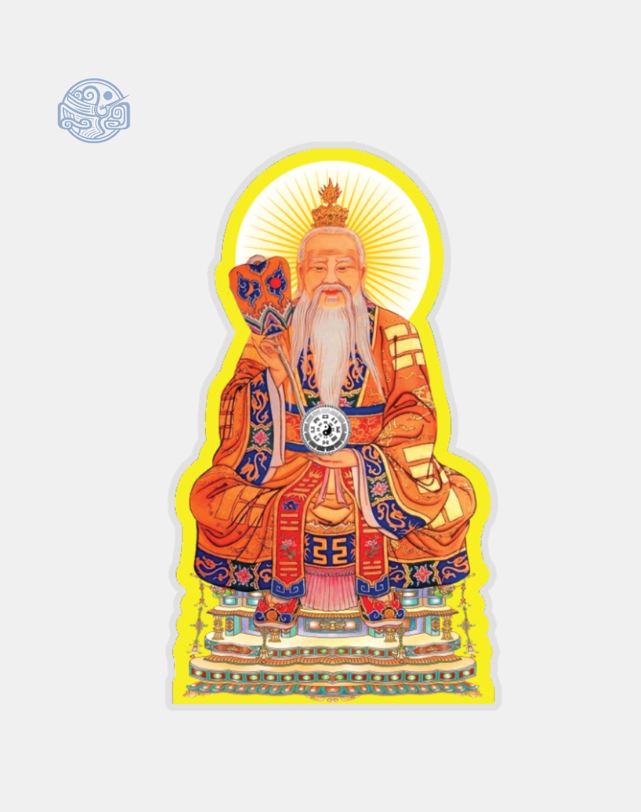 Tranh Thái Thượng Lão Quân ép plastic