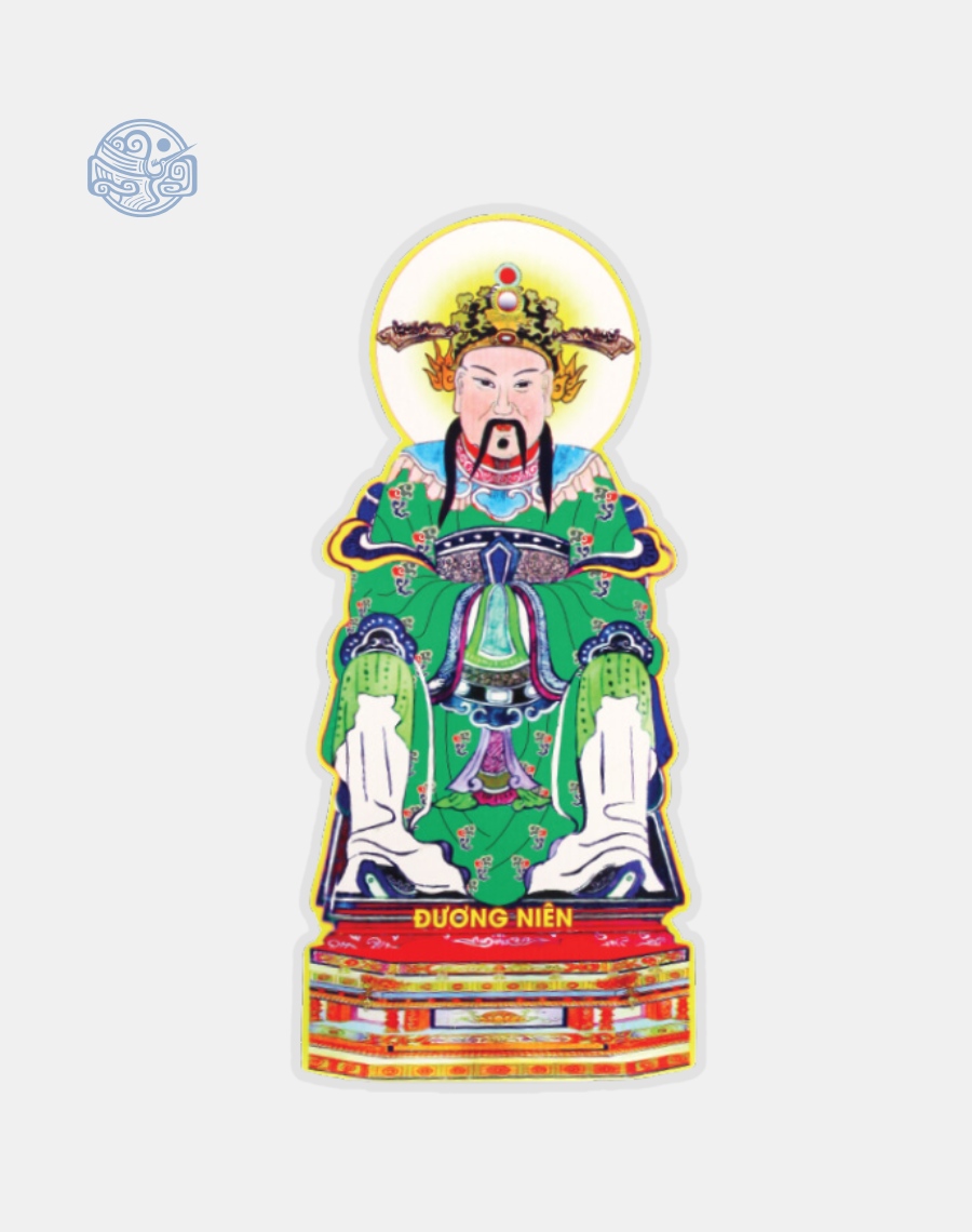 Tranh Quan Đương Niên ép plastic