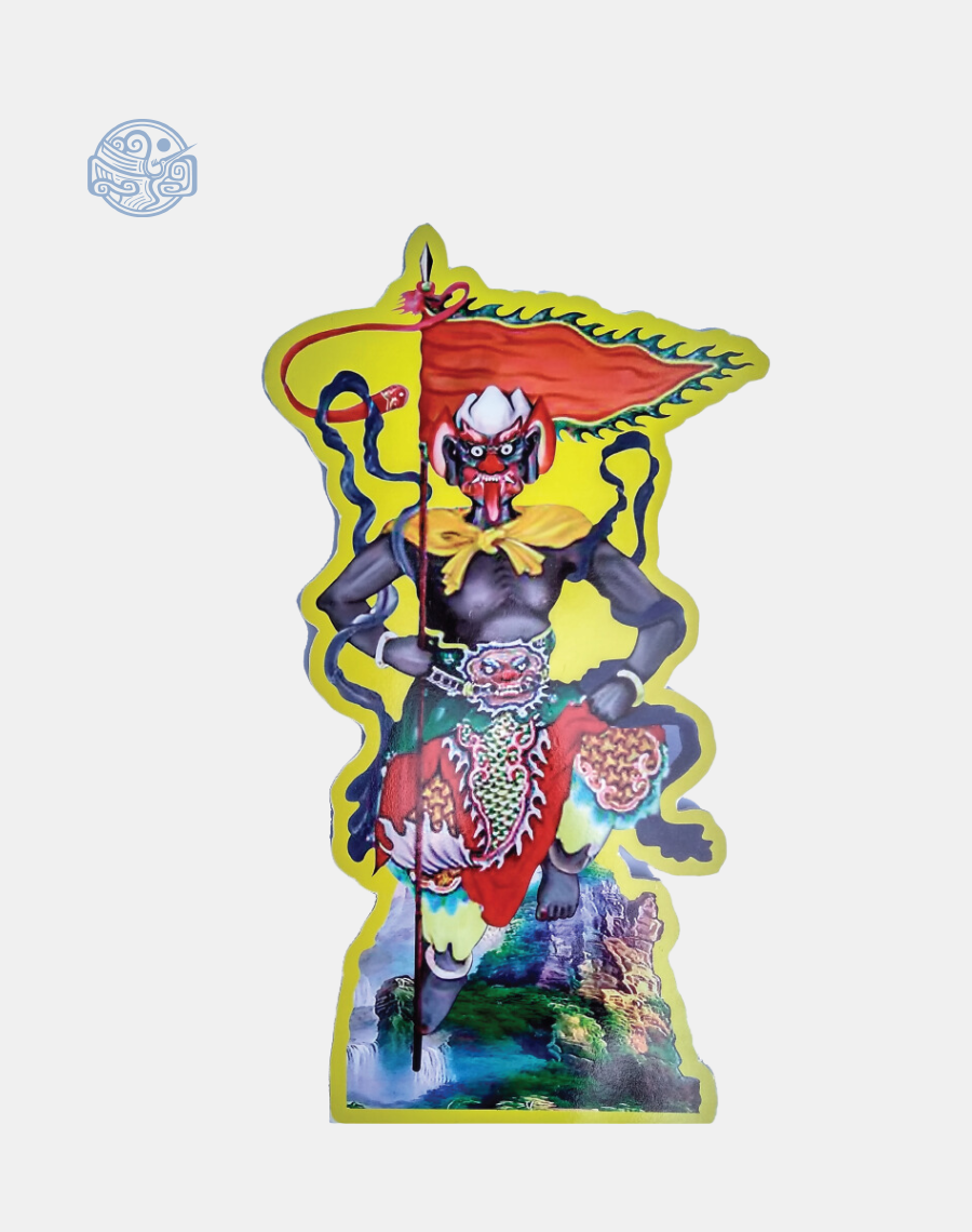 Tranh Tiêu Diện Đạo Sỹ chất liệu nhựa xốp