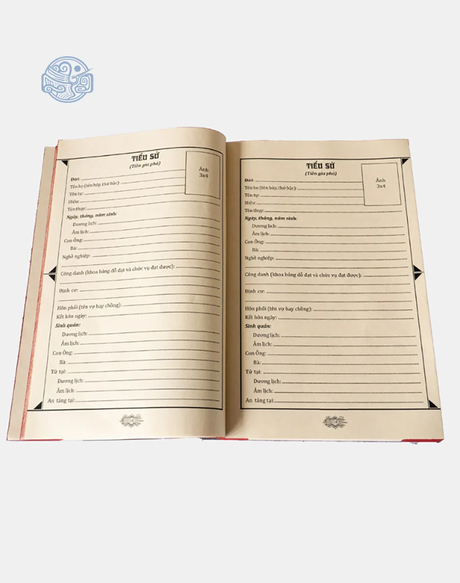 Sổ ghi gia phả - Ảnh 7