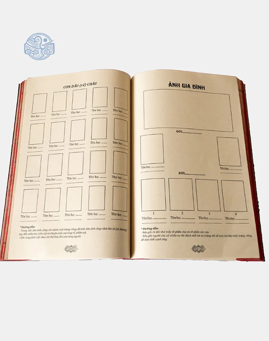 Sổ ghi gia phả - Ảnh 6