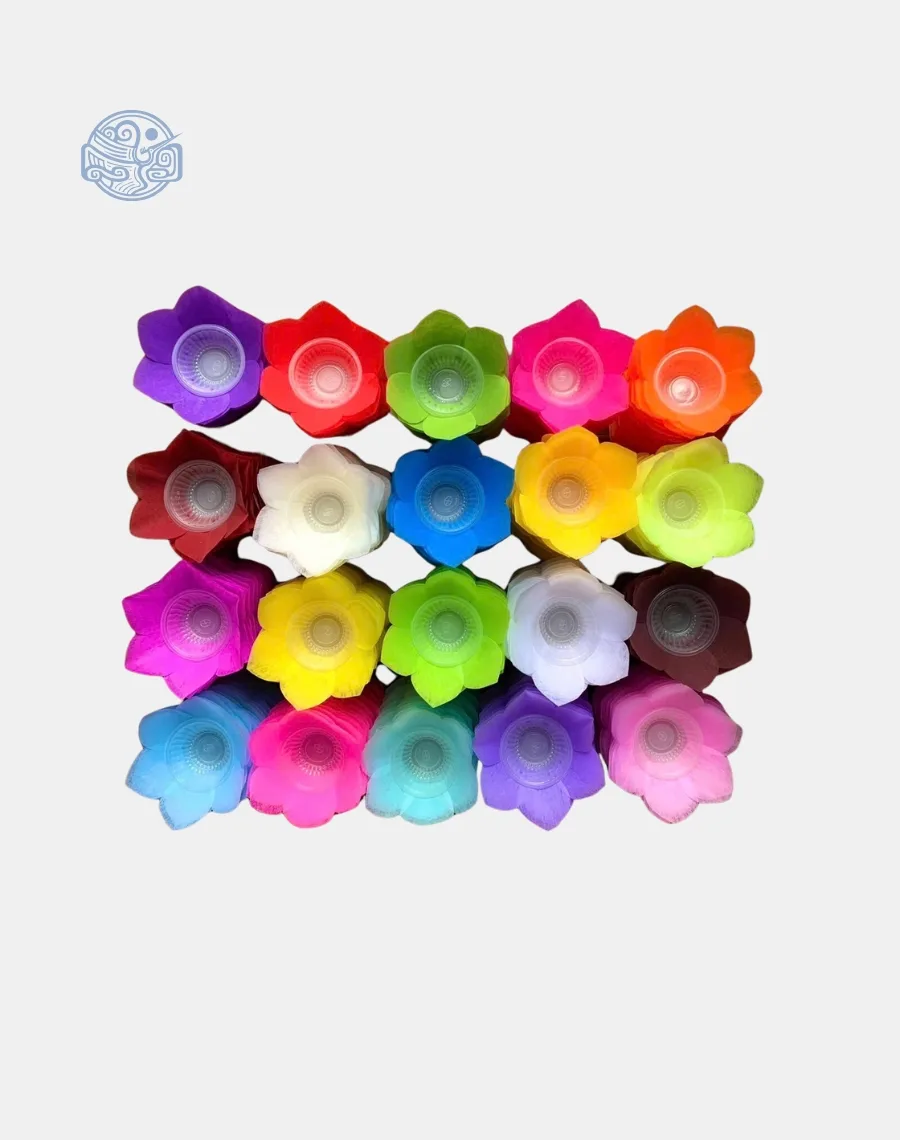 Đèn hoa đăng DG100 bát xốp 2 lớp