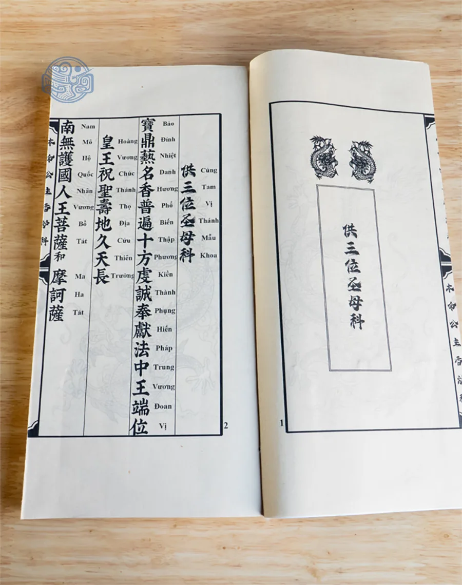 Cúng Tam Vị Thánh Mẫu Khoa Song ngữ Xuyến Chỉ - Ảnh 9