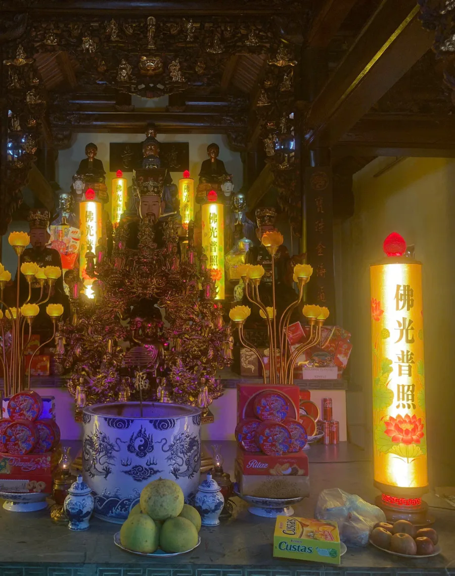 Đèn Nến Phật Quang Phổ Chiếu Điện Liên Hoa - Ảnh 2