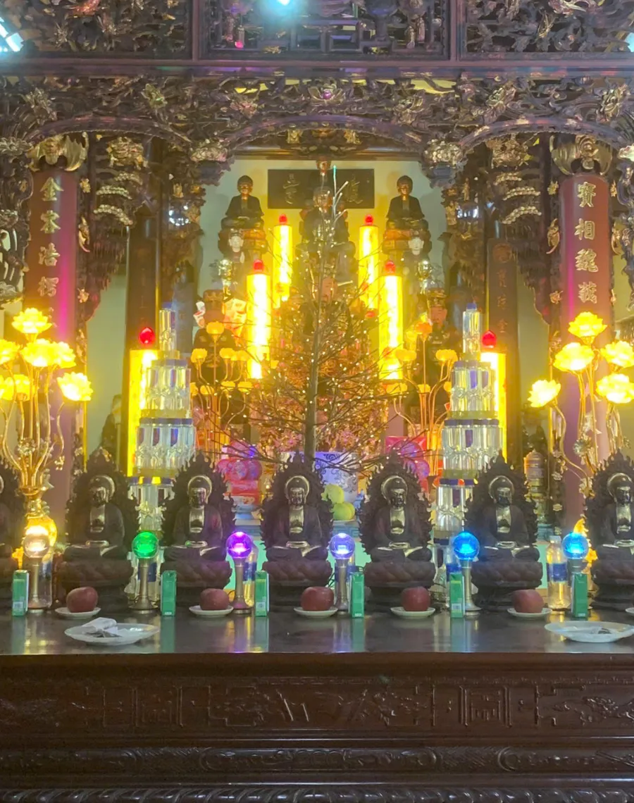 Đèn Nến Phật Quang Phổ Chiếu Điện Liên Hoa - Ảnh 3