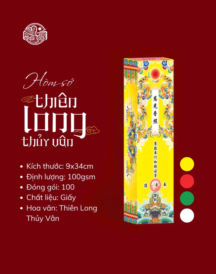 Hòm Sớ Thiên Long Thủy Vân - Ảnh 2