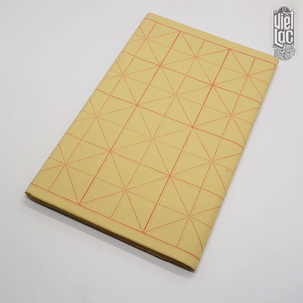 Giấy Tập Viết Thư Pháp Ô Mễ 9x9cm (28 ô) 70 tờ - Ảnh 3