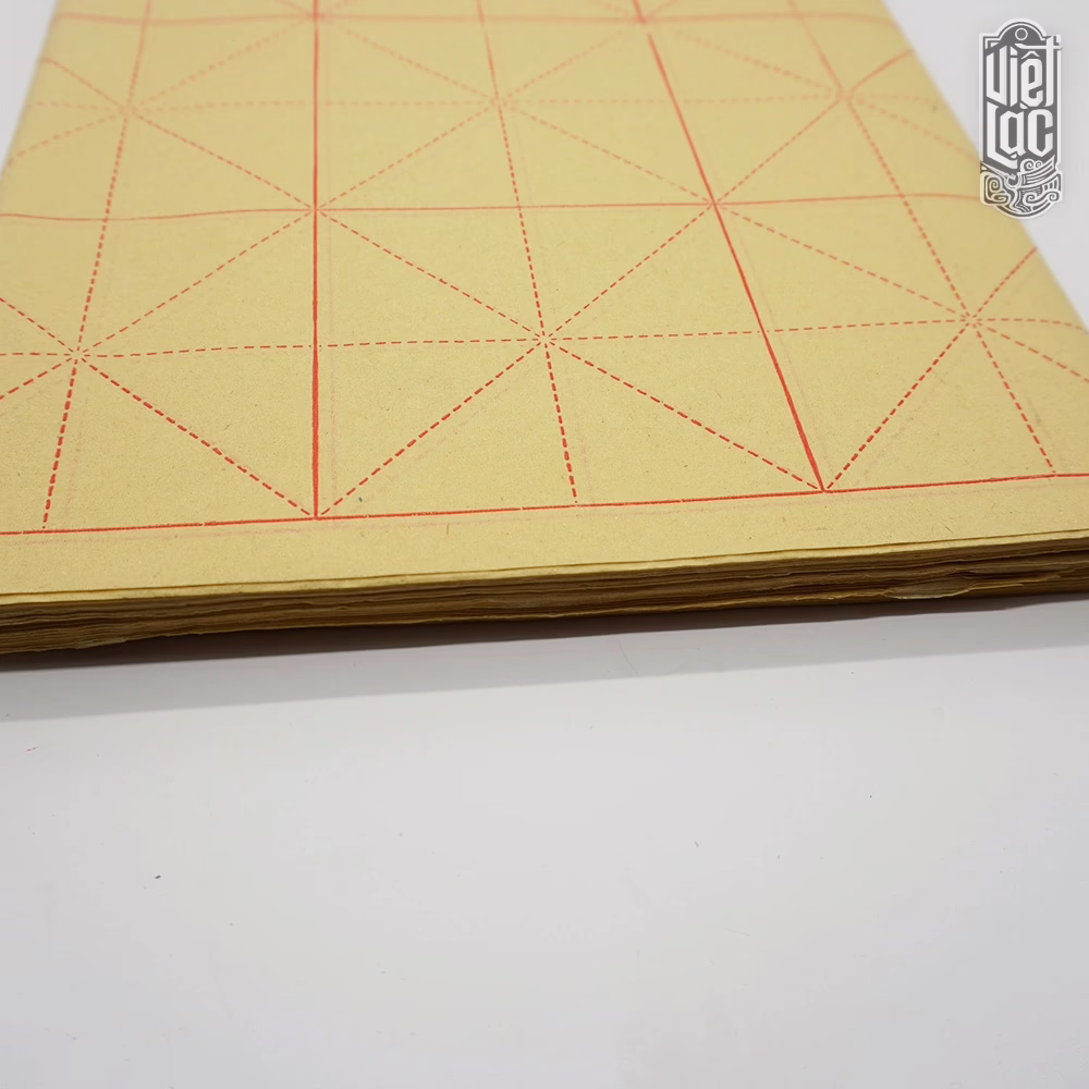 Giấy Tập Viết Thư Pháp Ô Mễ 9x9cm (28 ô) 70 tờ - Ảnh 5