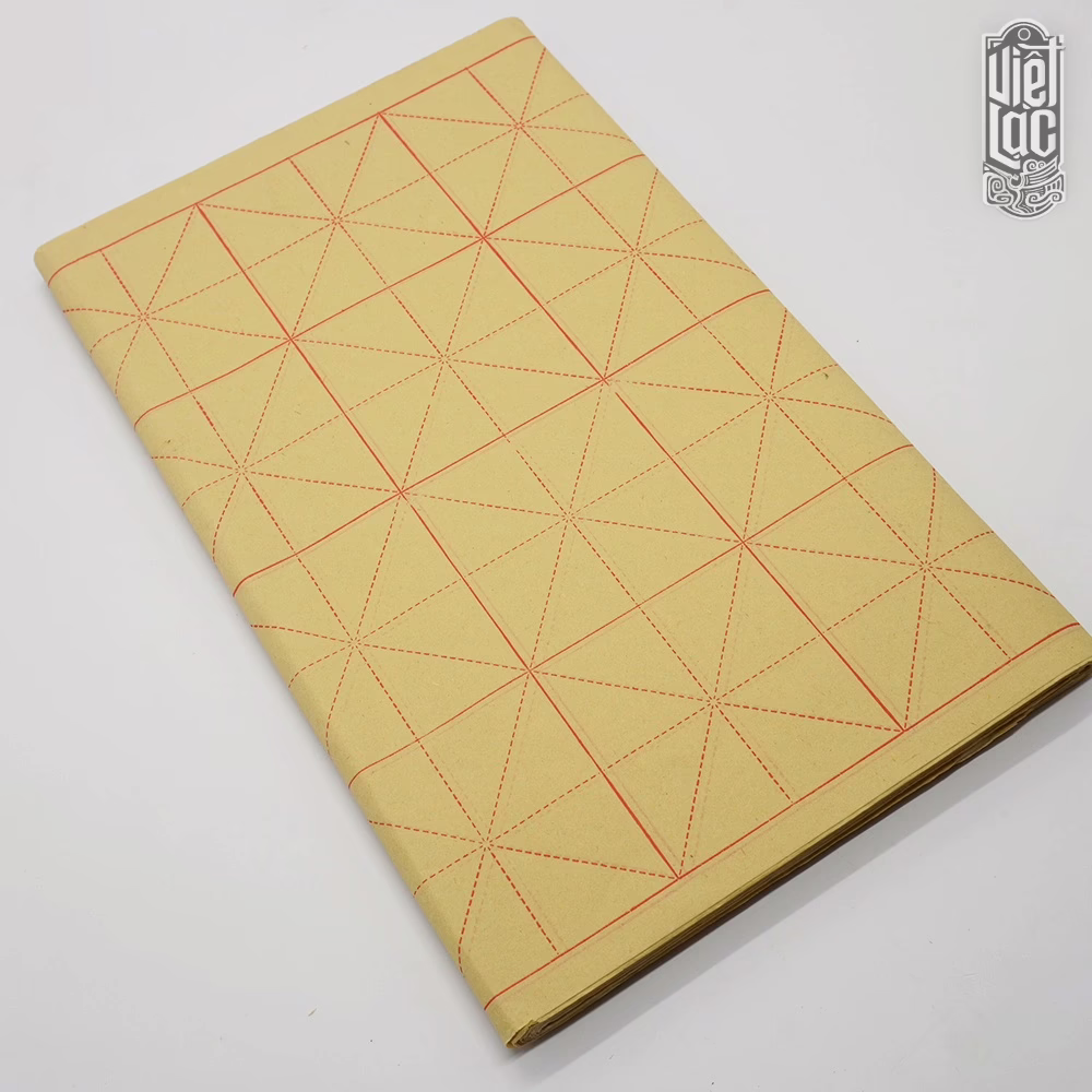 Giấy Tập Viết Thư Pháp Ô Mễ 9x9cm (28 ô) 70 tờ - Ảnh 4